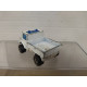 MERCEDES-BENZ UNIMOG LIFTER WHITE (2) 1:82/apx 1:64 MAJORETTE 215 NO BOX