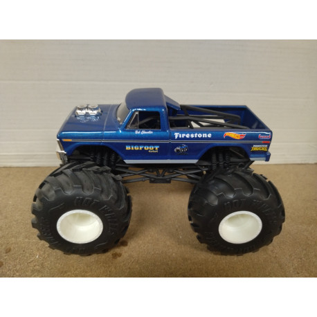 BIGFOOT MONSTER TRUCK 4X4 FIRESTONE 20 cm Long/1:24 HOT WHEELS NO BOX