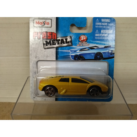 LAMBORGHINI MURCIELAGO YELLOW apx 1:64 MAISTO FRESH
