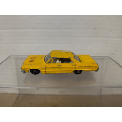 CHEVROLET IMPALA TAXI LESNEY 20 (2) 1:72/apx 1:64 MATCHBOX NO BOX