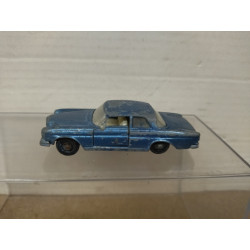 MERCEDES W112 300 SE COUPE BLUE LESNEY 46 (1) 1:66/ apx 1:64 MATCHBOX NO BOX