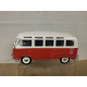 VOLKSWAGEN T1 VAN SAMBA RED/WHITE 1:25 MAISTO NO BOX
