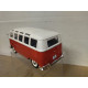 VOLKSWAGEN T1 VAN SAMBA RED/WHITE 1:25 MAISTO NO BOX
