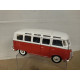 VOLKSWAGEN T1 VAN SAMBA RED/WHITE 1:25 MAISTO NO BOX