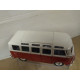 VOLKSWAGEN T1 VAN SAMBA RED/WHITE 1:25 MAISTO NO BOX