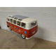VOLKSWAGEN T1 VAN SAMBA PEACE & LOVE 1:24 KINSMART NO BOX