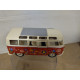 VOLKSWAGEN T1 VAN SAMBA PEACE & LOVE 1:24 KINSMART NO BOX