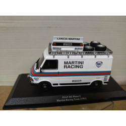 FIAT 242 PHASE 2 1983 MARTINI RACING ASSISTANCE RALLY 1:43 ALTAYA IXO BOX ROTA