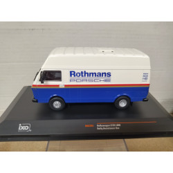 VOLKSWAGEN LT35 RALLY ASSISTANCE VAN PORSCHE 1:43 IXO RAC285