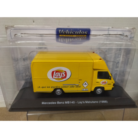 MERCEDES-BENZ MB140 1988 LAY´S MATUTANO REPARTO 1:43 SALVAT IXO