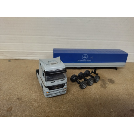 MERCEDES-BENZ ACTROS CAMION/TRUCK DEFECTUOSO 1:87 H0 ITALERI NO BOX