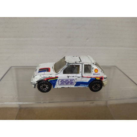 PEUGEOT 205 TURBO 16 RALLY MB15 (3) 1:55/apx 1:64 MATCHBOX BOX