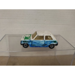 RENAULT 5 TL RALLY LE CAR (2) SUPERFAST 21 1:54/apx 1:64 MATCHBOX NO BO