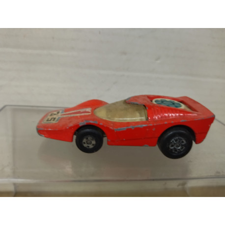 FANDANGO n35 RED (2) ROLAMATICS 1:60/apx 1:64 MATCHBOX NO BOX