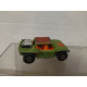 BAJA BUGGY GREEN FLOWER (2) SUPERFAST 13 1:49/ apx 1:64 MATCHBOX NO BOX