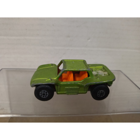 BAJA BUGGY GREEN FLOWER (3) SUPERFAST 13 1:49/ apx 1:64 MATCHBOX NO BOX