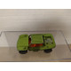 BAJA BUGGY GREEN FLOWER (3) SUPERFAST 13 1:49/ apx 1:64 MATCHBOX NO BOX