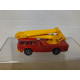 SIMON SNORKEL FIRE YELLOW (2) 10cm/ apx 1:64 CORGI NO BOX