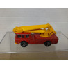 SIMON SNORKEL FIRE YELLOW (2) 10cm/ apx 1:64 CORGI NO BOX