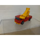 SIMON SNORKEL FIRE YELLOW (2) 10cm/ apx 1:64 CORGI NO BOX