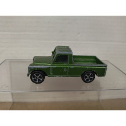 LAND ROVER PICK UP GREEN apx 1:64 CORGI WHIZZWHEELS NO BOX
