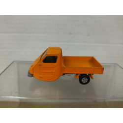 RELIANT TW9 3-WHEEL ORANGE WHIZZWHEELS apx 1:64 CORGI JUNIORS NO BOX