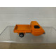 RELIANT TW9 3-WHEEL ORANGE WHIZZWHEELS apx 1:64 CORGI JUNIORS NO BOX