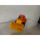 TRACTOR SHOVEL GROWLERS ORANGE/RED apx 1:64 CORGI JUNIORS  NO BOX