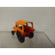 ZETOR 5511 TRACTOR ORANGE apx 1:64 CORGI JUNIORS NO BOX