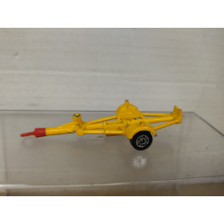 REMOLQUE/TRAILER YELLOW apx 1:64 CORGI JUNIORS NO BOX