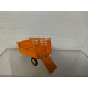 FARM REMOLQUE/TRAILER ORANGE apx 1:64 CORGI JUNIORS NO BOX