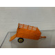 FARM REMOLQUE/TRAILER ORANGE apx 1:64 CORGI JUNIORS NO BOX