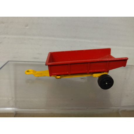 REMOLQUE/TRAILER RED/YELLOW apx 1:64 CORGI JUNIORS NO BOX