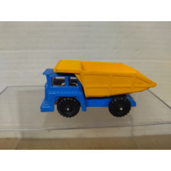 DUMPER TRUCK BLUE/YELLOW apx 1:64 CORGI NO BOX