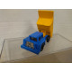 DUMPER TRUCK BLUE/YELLOW apx 1:64 CORGI NO BOX