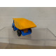 DUMPER TRUCK BLUE/YELLOW apx 1:64 CORGI NO BOX