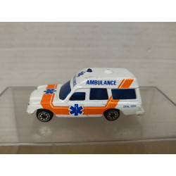 MERCEDES-BENZ W115 220 D AMBULANCE (ORANGE) apx 1:64 CORGI NO BOX