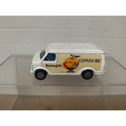 CHEVROLET US VAN NARANJITO 1982 apx 1:64 CORGI JUNIORS NO BOX