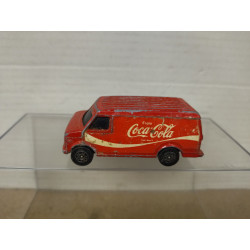 CHEVROLET US VAN COCA-COLA apx 1:64 CORGI JUNIORS NO BOX