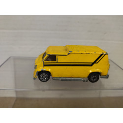 HOT ROD CUSTOM VAN YELLOW apx 1:64 CORGI NO BOX