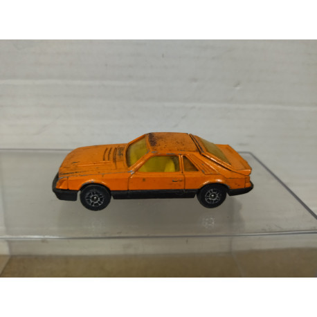 FORD MUSTANG COBRA ORANGE apx 1:64 CORGI NO BOX