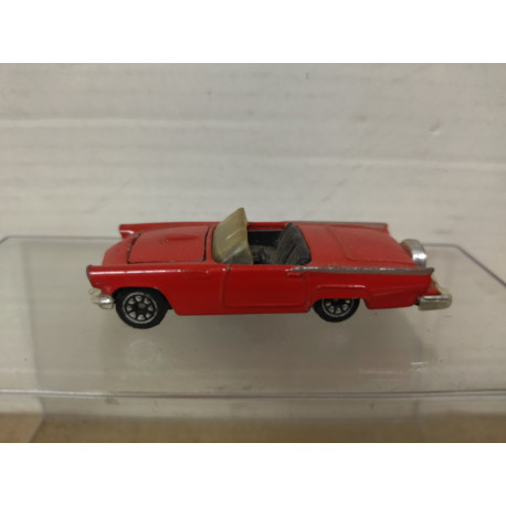 FORD THUNDERBIRD CABRIOLET RED apx 1:64 CORGI NO BOX
