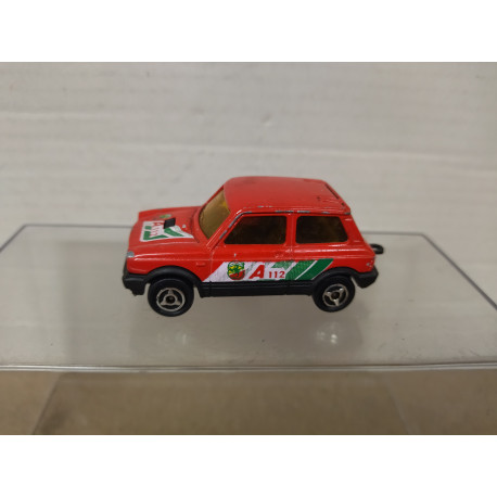 AUTOBIANCHI A112 RED 1:53/apx 1:64 MAJORETTE 270 NO BOX