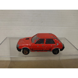 FIAT RITMO ABARTH RED 1:53/apx 1:64 MAJORETTE 239 NO BOX
