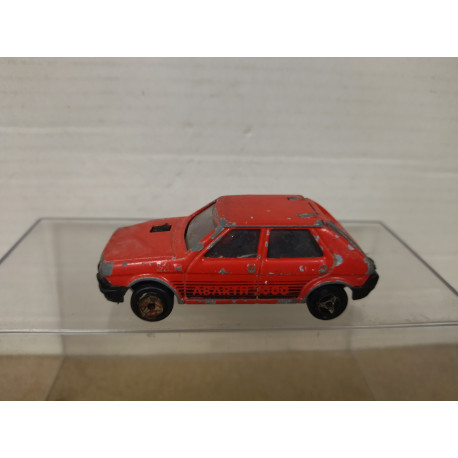 FIAT RITMO ABARTH RED 1:53/apx 1:64 MAJORETTE 239 NO BOX