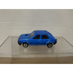 FIAT RITMO ABARTH BLUE 1:53/apx 1:64 MAJORETTE 239 NO BOX