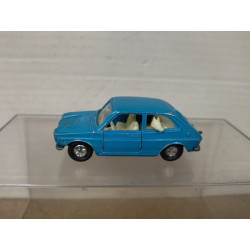 FIAT 127 BLUE LIGHT 1:55/apx 1:64 MAJORETTE 203 NO BOX