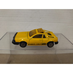 LANCIA BETA COUPE MONTE-CARLO YELLOW 1:50/apx 1:64 MAJORETTE 285 NO BOX