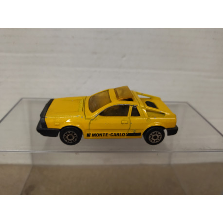 LANCIA BETA COUPE MONTE-CARLO YELLOW 1:50/apx 1:64 MAJORETTE 285 NO BOX