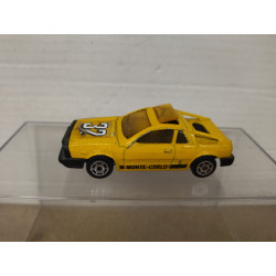 LANCIA BETA COUPE MONTE-CARLO n32 (2) YELLOW 1:50/apx 1:64 MAJORETTE 285 NO BOX